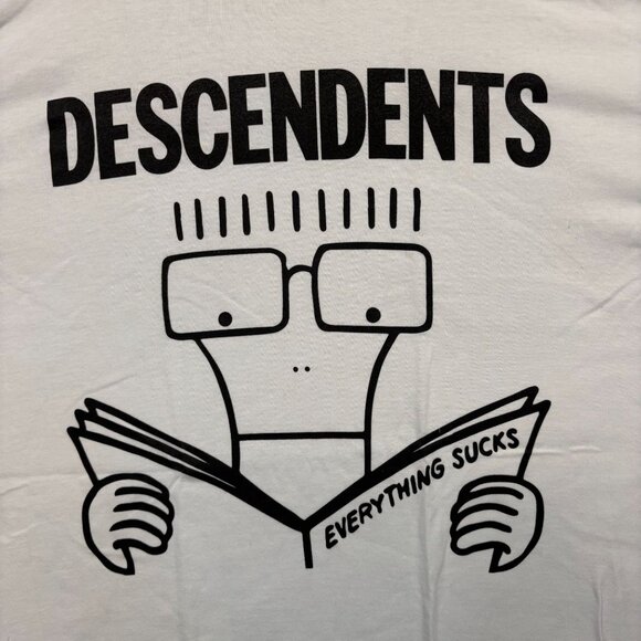 Descendents Milo Everything Suck Punk Rock Band T-Shirt Size Extra Large - Picture 2 of 4